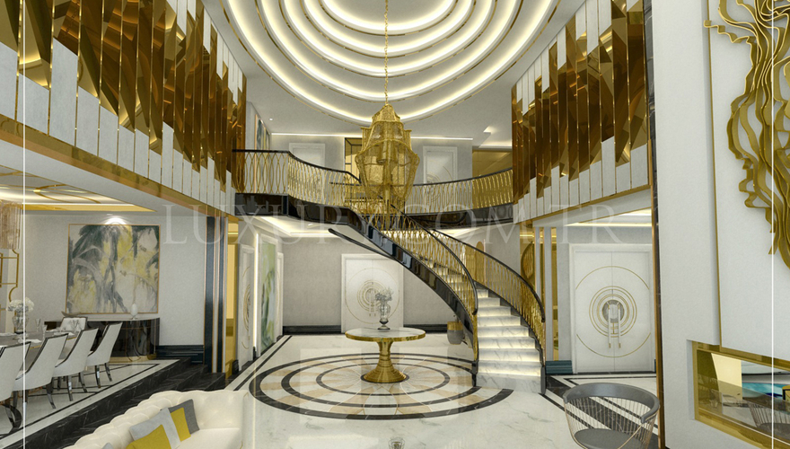 Dubai Luxury Villa Dekorasyonu - 1