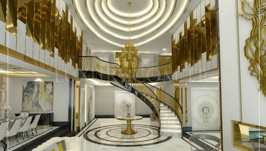 Dubai Luxury Villa Dekorasyonu - 3