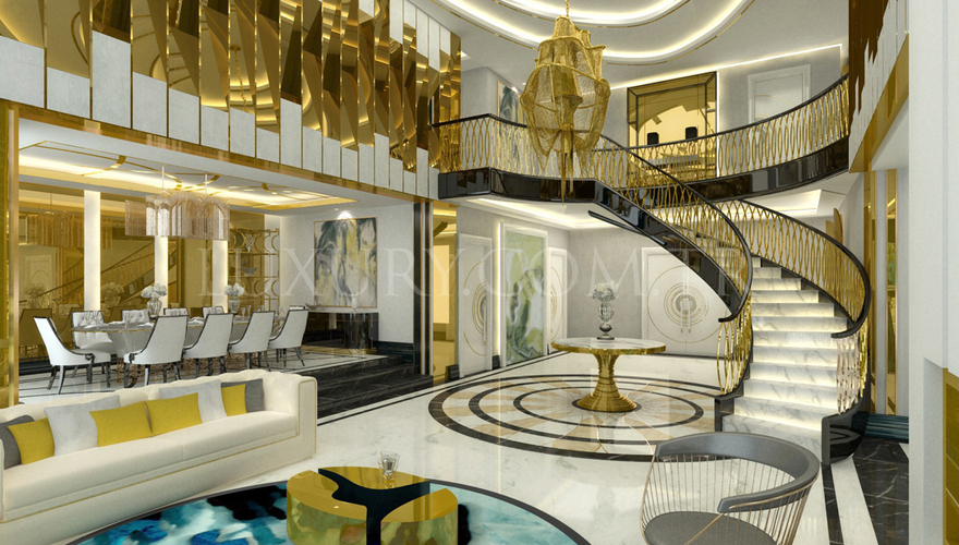 Dubai Luxury Villa Dekorasyonu - 4