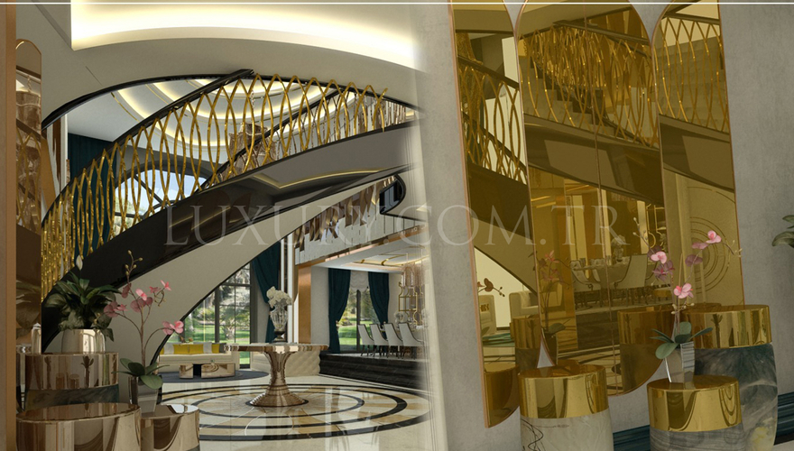 Dubai Luxury Villa Dekorasyonu - 6