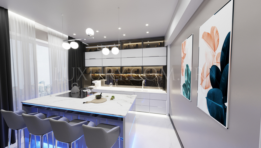1102 Luxury Line - Ebengas Mutfak Dekorasyonu