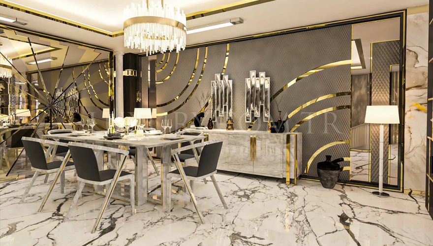 Edmonton Luxury Yemek Odası - 5