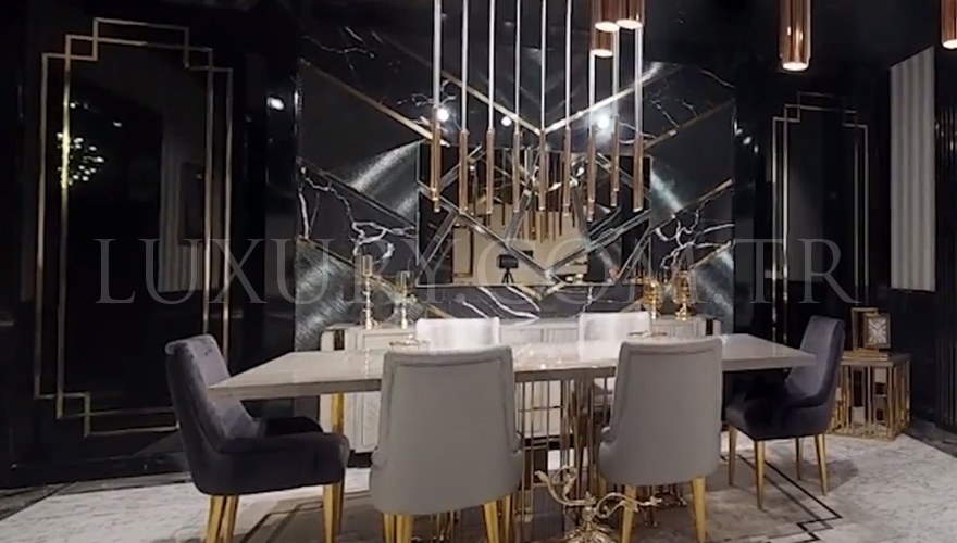 Edmonton Luxury Yemek Odası - 8