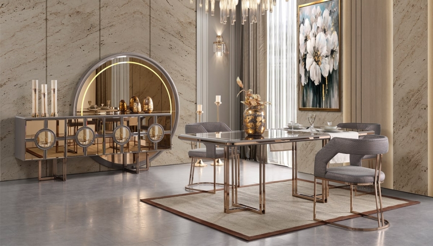 Elara Modern Dining Room - 1171