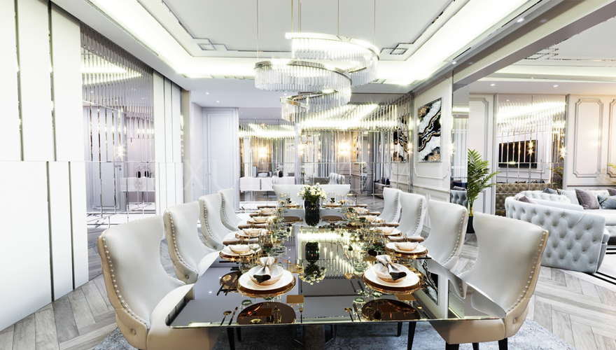 Elenda Salon Dekorasyonu - 1102 Luxury Line