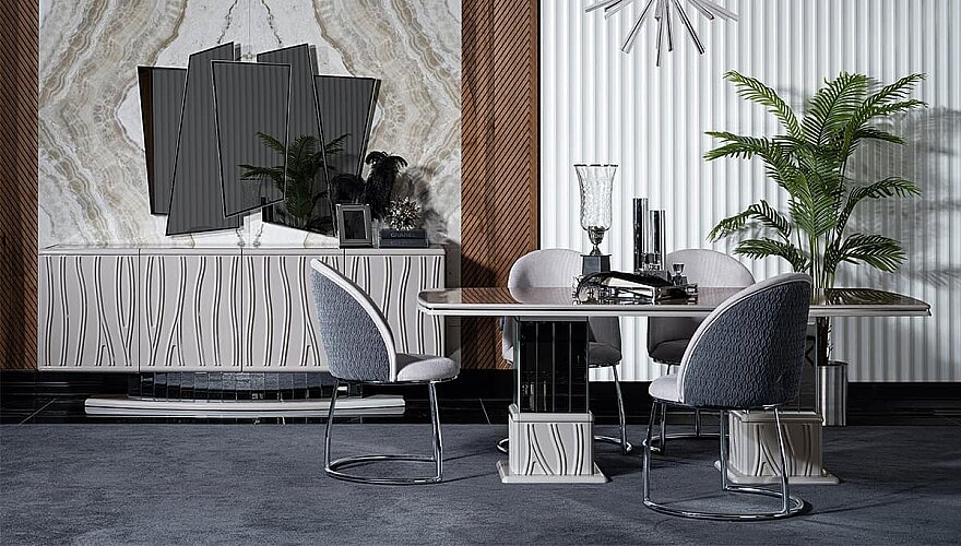 Elodie Modern Yemek Odası - 2