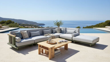 Elora Aluminyum Bahçe Köşe Takımı - 1179