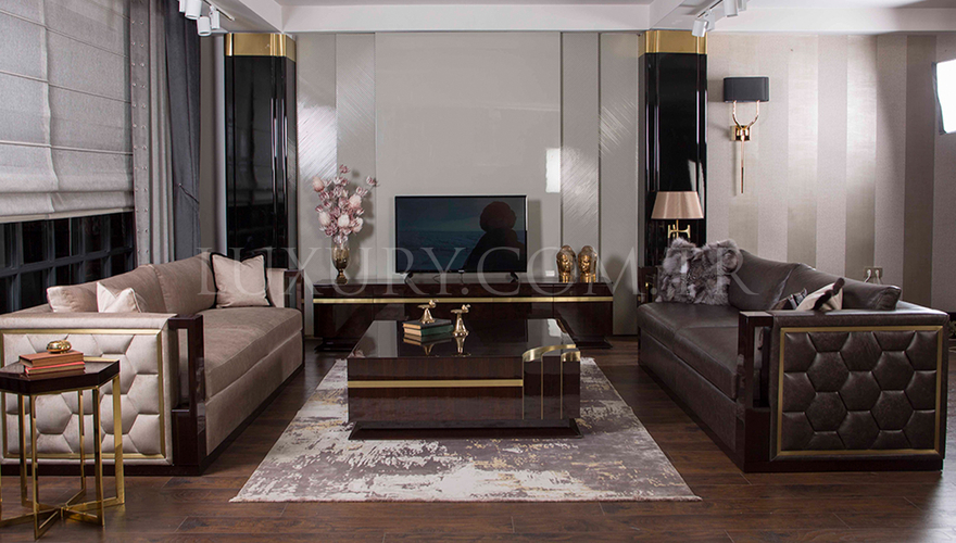 Elsium Luxury Sofa Set - 2