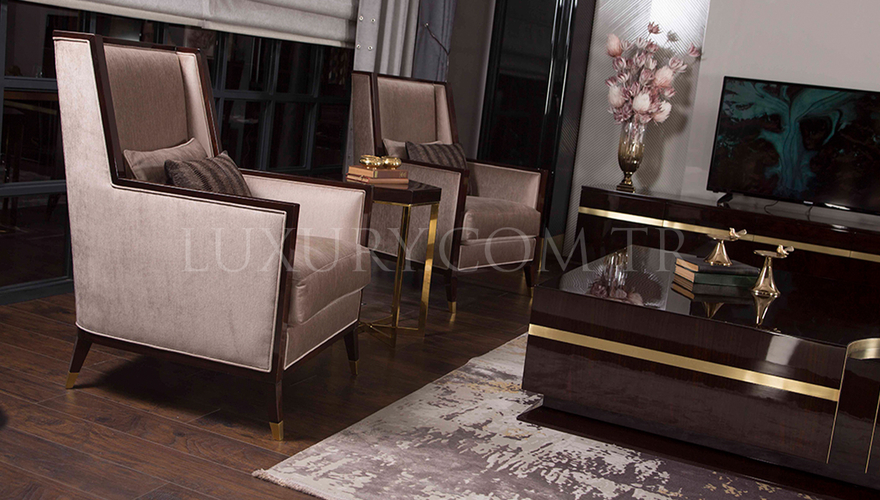 Elsium Luxury Sofa Set - 16
