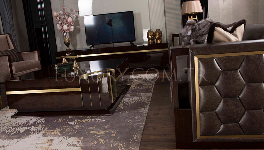 Elsium Luxury Sofa Set - 17