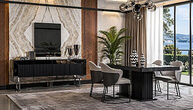 Elvano Gri Yemek Odası - 1182