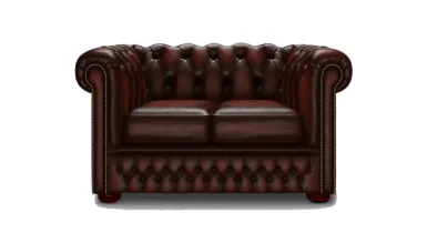 English Leather Chester Two-Seater Sofa - 1102 Luxury Line