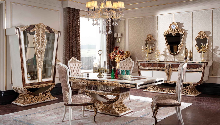 Eritre Bronz Classic Dining Room - 1128