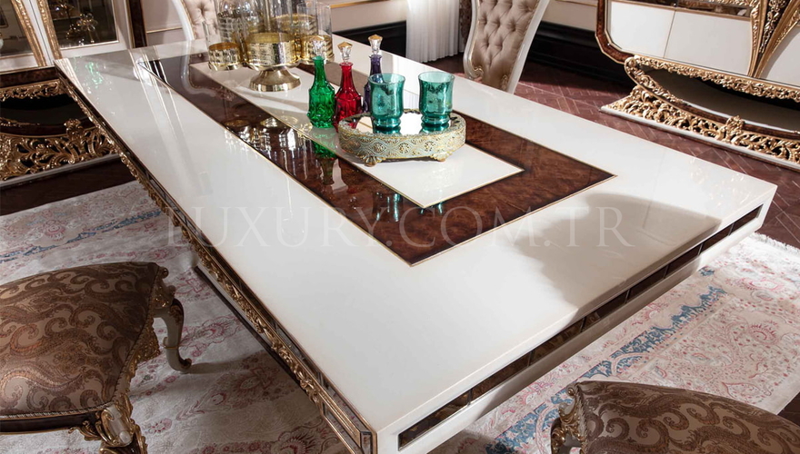 Eritre Bronz Classic Dining Room - 8