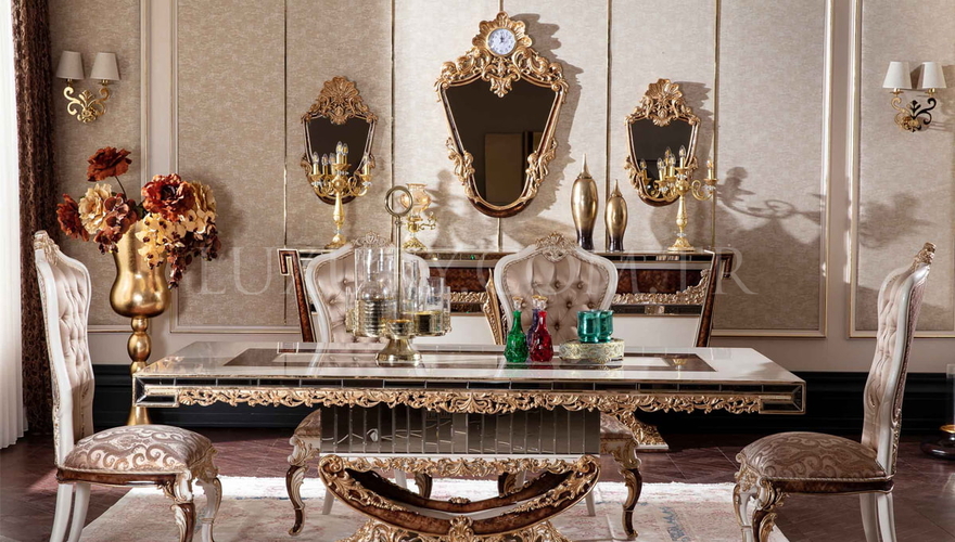 Eritre Bronz Classic Dining Room - 2