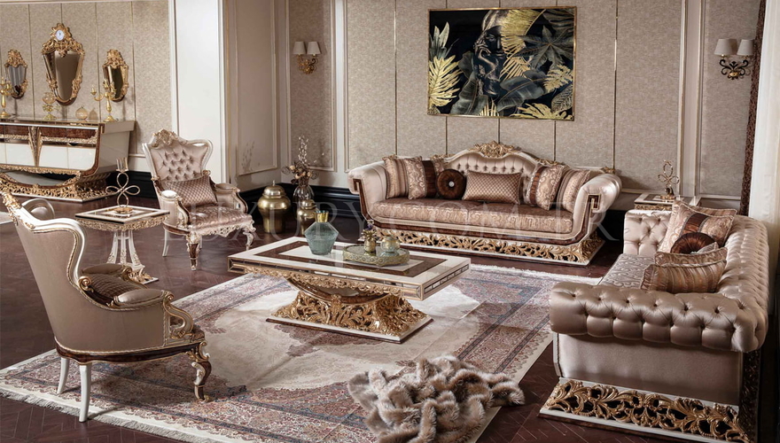 Eritre Bronz Classic Living Room - 2