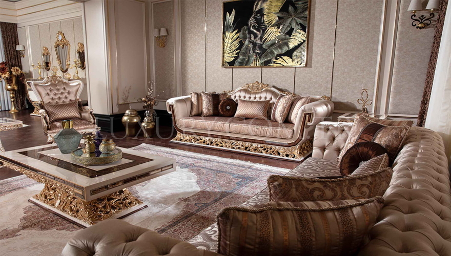 Eritre Bronz Classic Living Room - 3