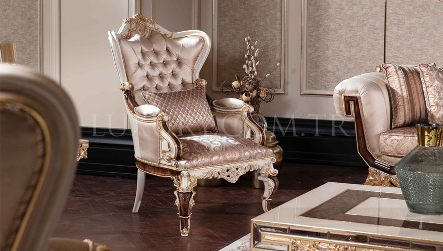 Eritre Bronz Classic Living Room - 8