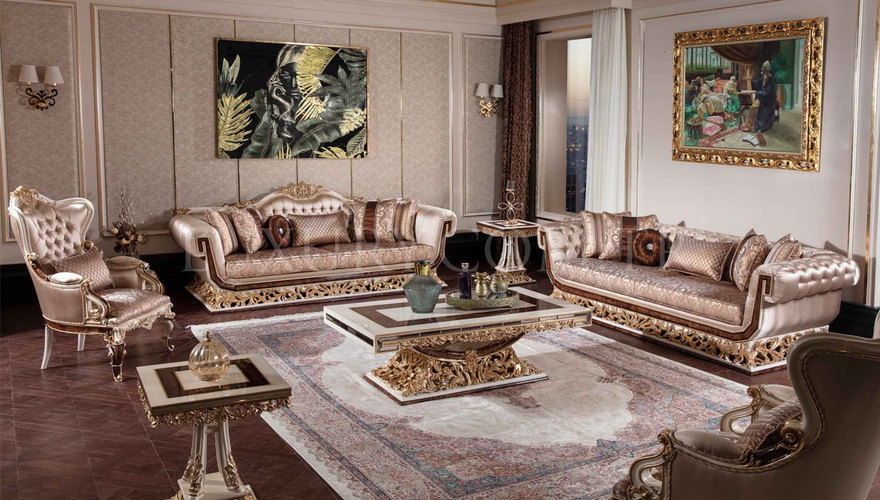 Eritre Bronz Classic Living Room - 1