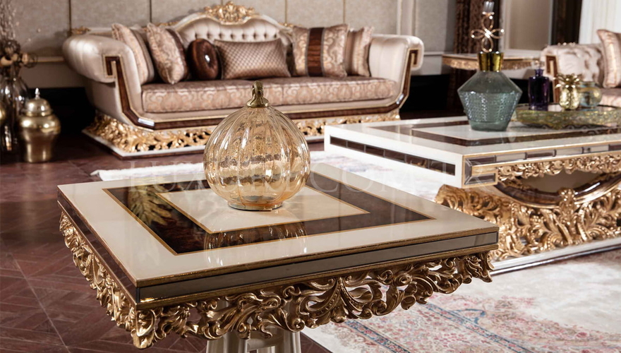 Eritre Bronz Classic Living Room - 13