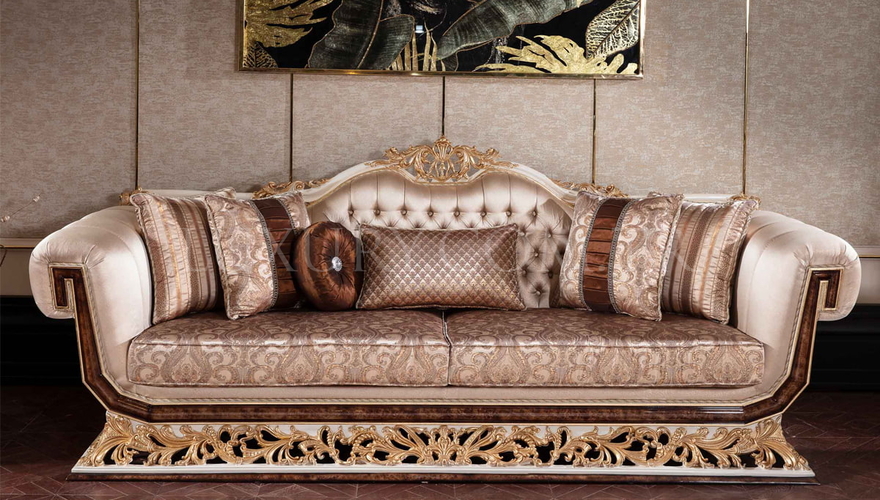 Eritre Bronz Classic Living Room - 15