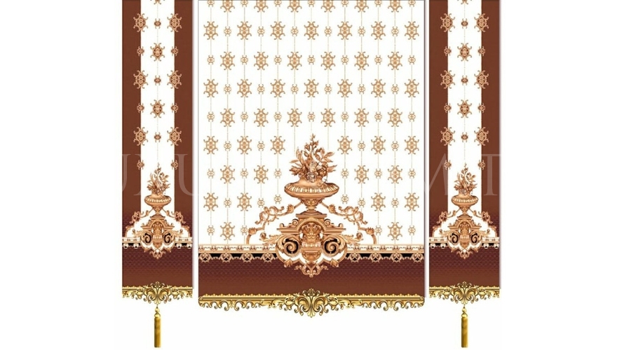 Escalente Classic Curtain Model - 1084