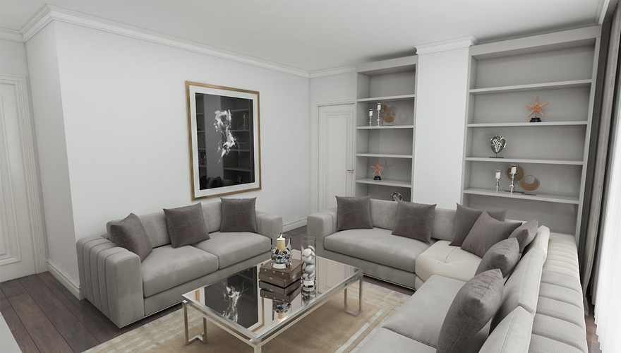 Estivo Living Room Decoration Project - 3