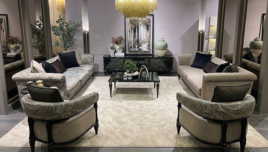 Etro Motifli Modern Koltuk Takımı - 1181