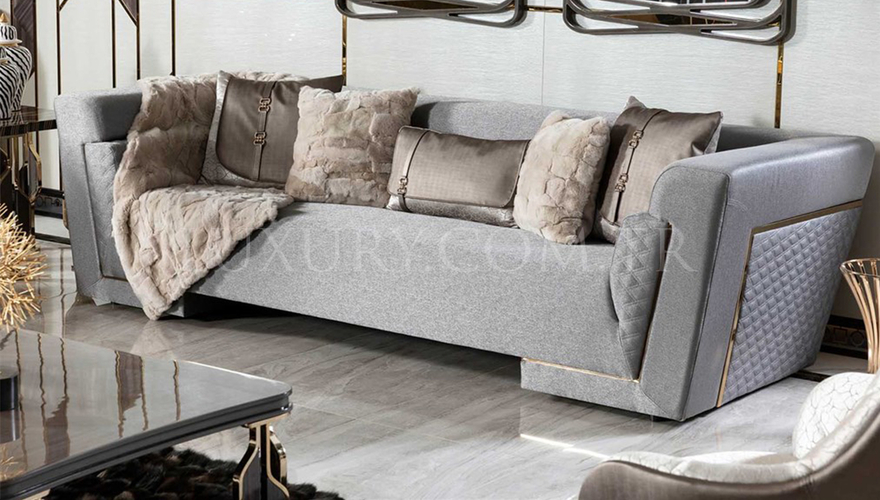 Etrona Metal Sofa Set - 2