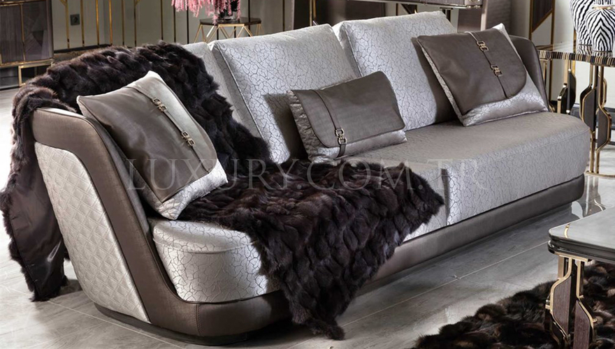 Etrona Metal Sofa Set - 6