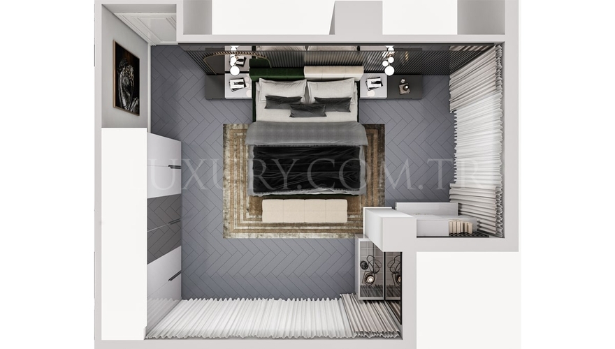 Fantom Yatak Odası Dekorasyonu - 6