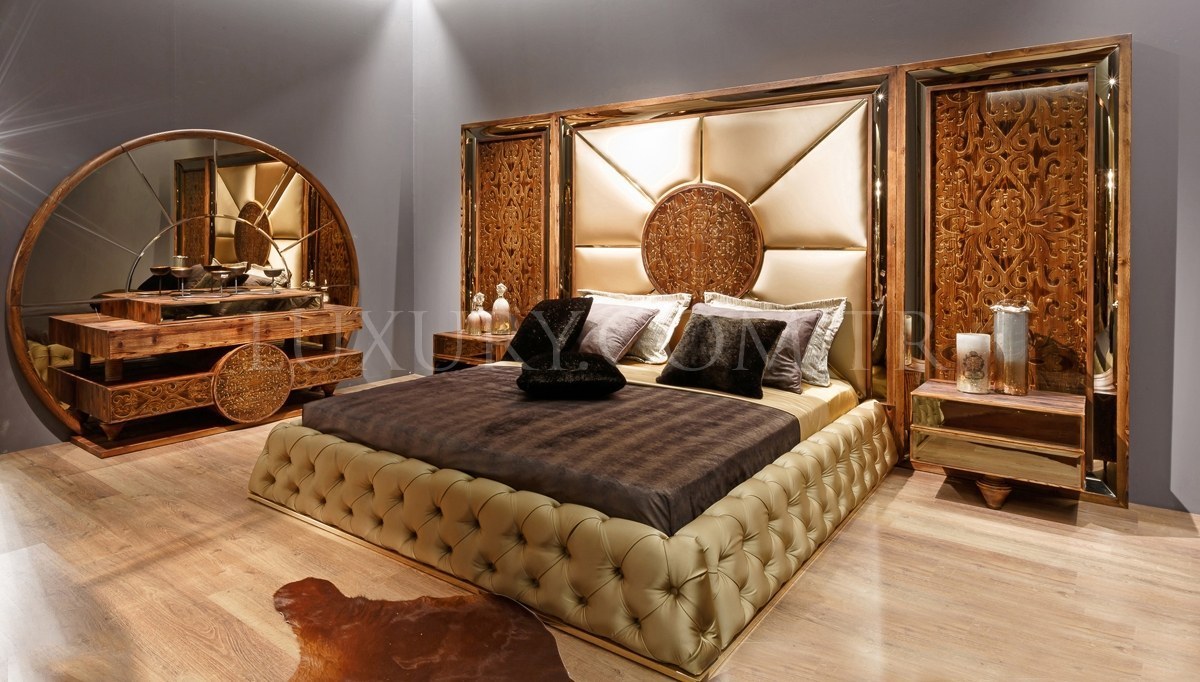 Faveran Metal Yatak Odası Luxury Mobilya