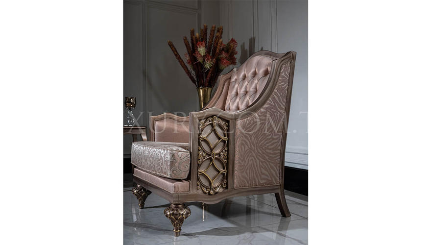 Feris Classic Gray Sofa Set - 18