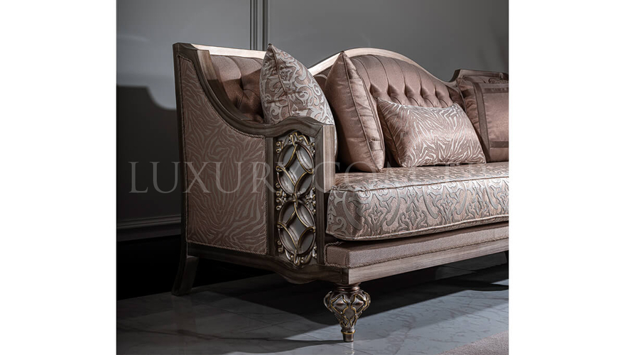 Feris Classic Gray Sofa Set - 19