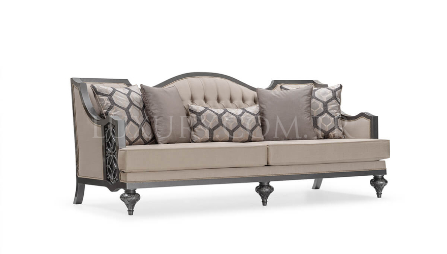 Feris Classic Gray Sofa Set - 11