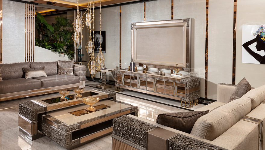 Fermont Metal Sofa Set - 3