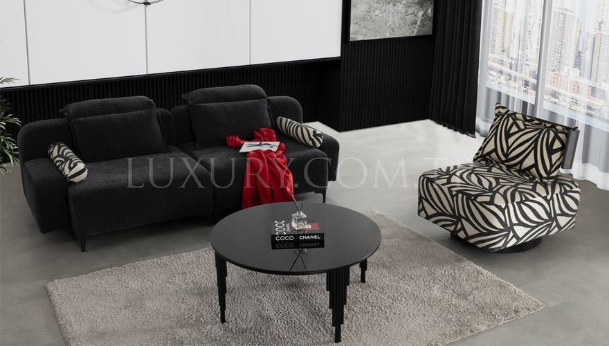 Fidelya Modern Living Room - 3