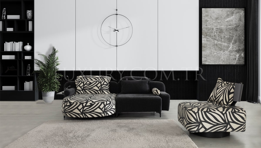 Fidelya Modern Living Room - 4