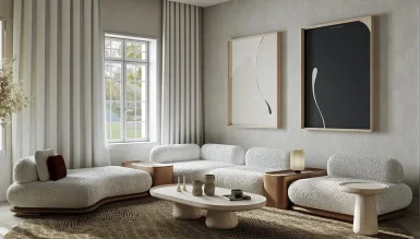 Fiola Modern L Koltuk Takımı - 1102 Luxury Line