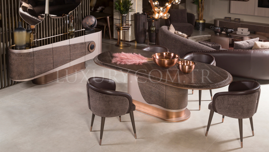 Flora Modern Dining Room - 5