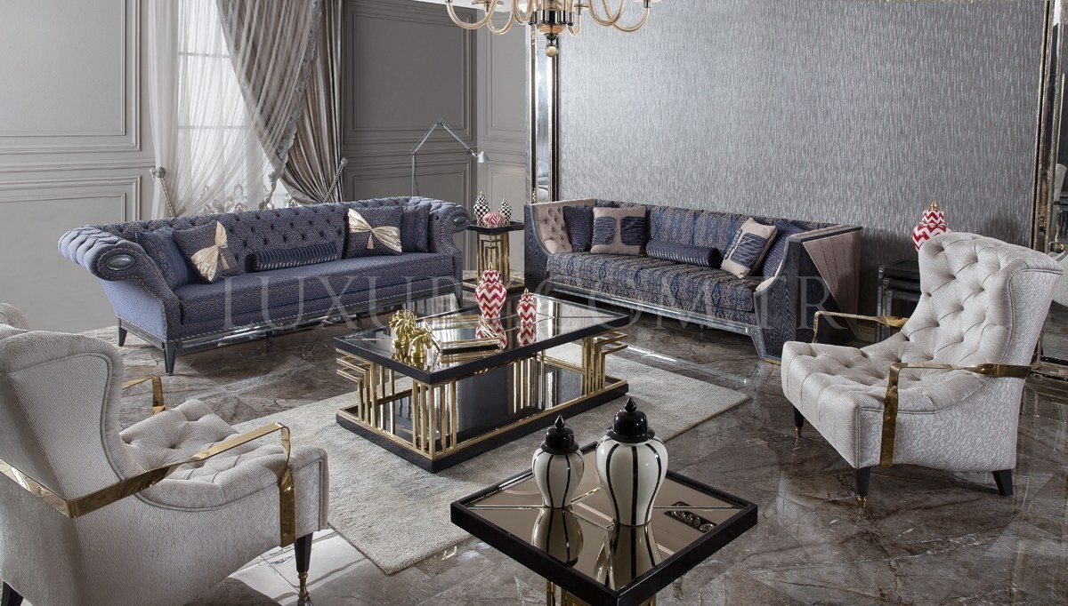 Florina Luxury Sofa Set - 1