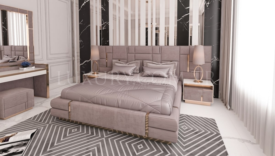 Florya Спальня Mobilyası Dekorasyonu - 1140