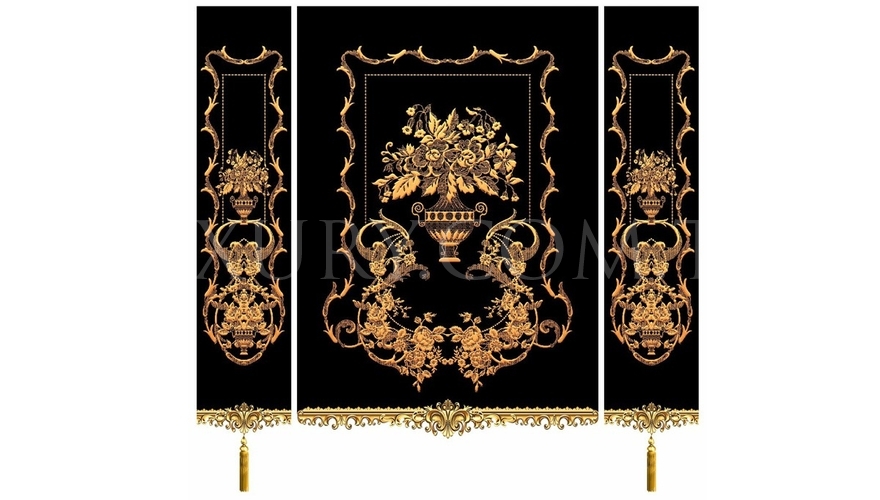 Fortunes Classic Curtain Model - 1084