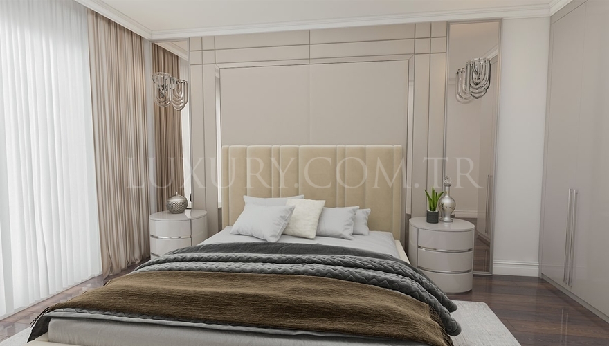 Gabon Yatak Odası Mobilyası Dekorasyonu - 3
