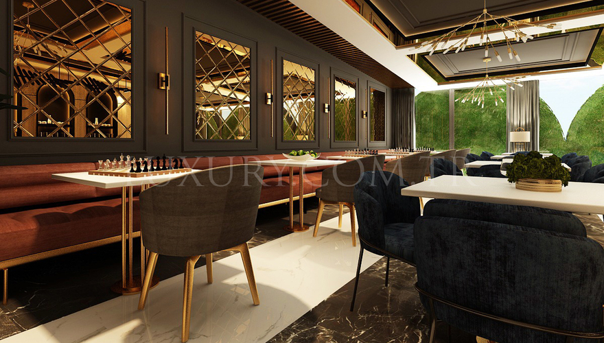 Gallina Cafe ve Restoran Dekorasyonu - 4