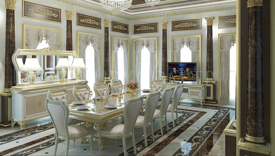 Ginesa Bronze Dining Room - 1