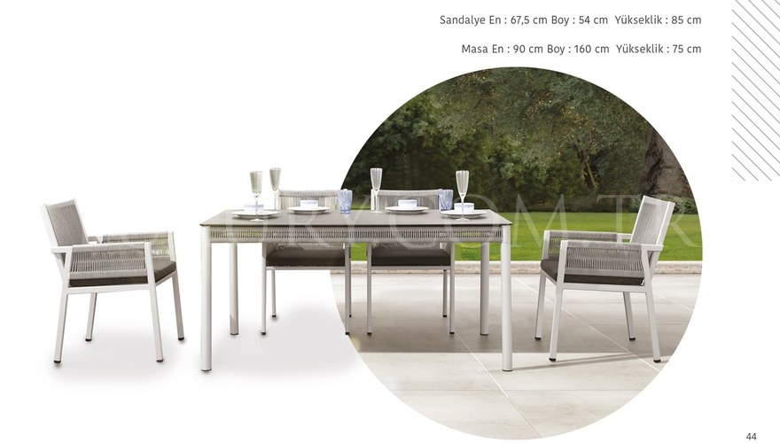 Gloria Garden Table Set - 2