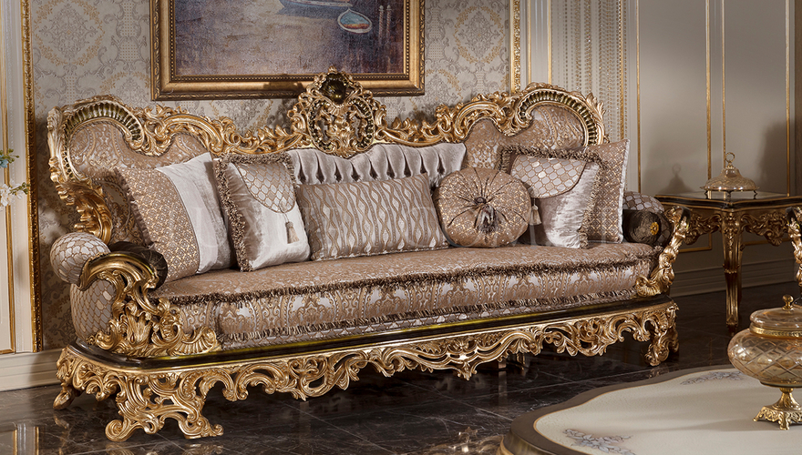 Golden Classic Living Room - 6