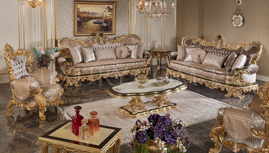 Golden Classic Living Room - 1