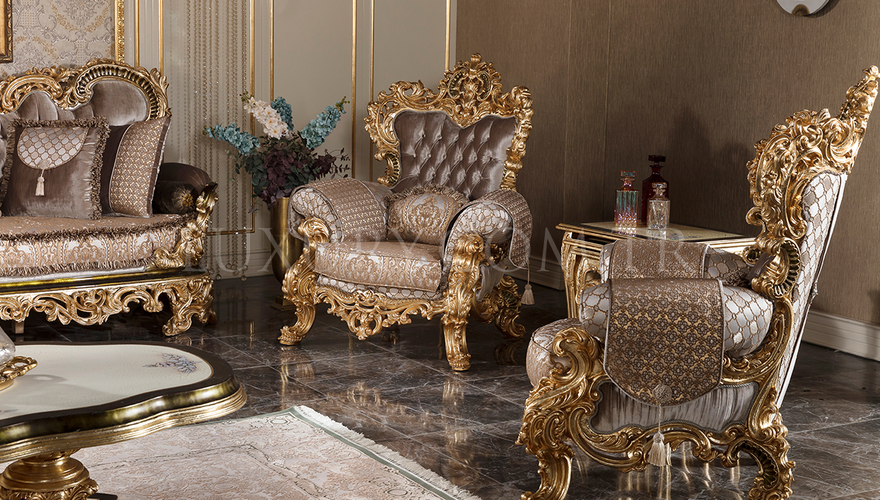 Golden Classic Living Room - 9